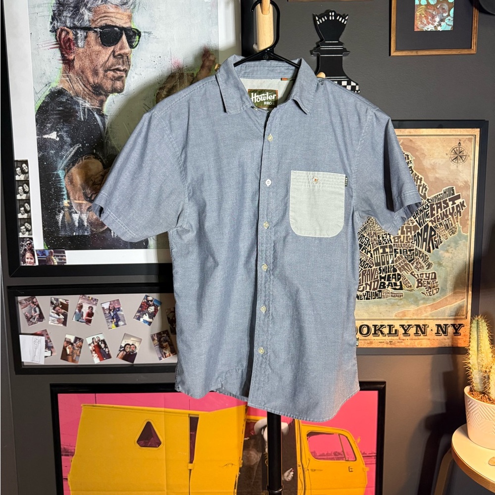 HOWLER BROTHERS SS MENS BUTTON UP SMALL